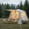 5.76 m ² Inflatable Tents for Camping with canopy, Blow Up Tent with Hand Pump, Easy Setup InflatableTent 4 Season Tent