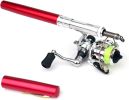 Fishing Rod Reel Combo Mini Pen Fishing Pole Kit Telescopic Fishing Rod Spinning Reel Combo Kit