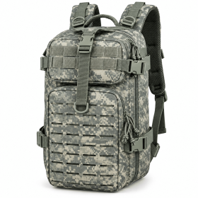 Small Military Tactical Backpack 30L Assault Backpack Tactical Bag for Outdoor,Hiking, Camping Travel (Color: ACU)