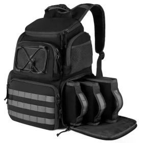 Tactical Range Backpack Version (Color: BLACK)