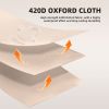8 m ² Inflatable Tents for Camping with canopy, Blow Up Tent with Hand Pump, Easy Setup InflatableTent 4 Season Tent