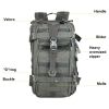 Small Military Tactical Backpack 30L Assault Backpack Tactical Bag for Outdoor,Hiking, Camping Travel