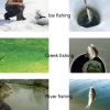 Mini Portable Pocket Fish Rod Pen Aluminum Alloy Fishing Rod Pole Reel Combos…